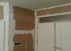 wallpaper damaged walls